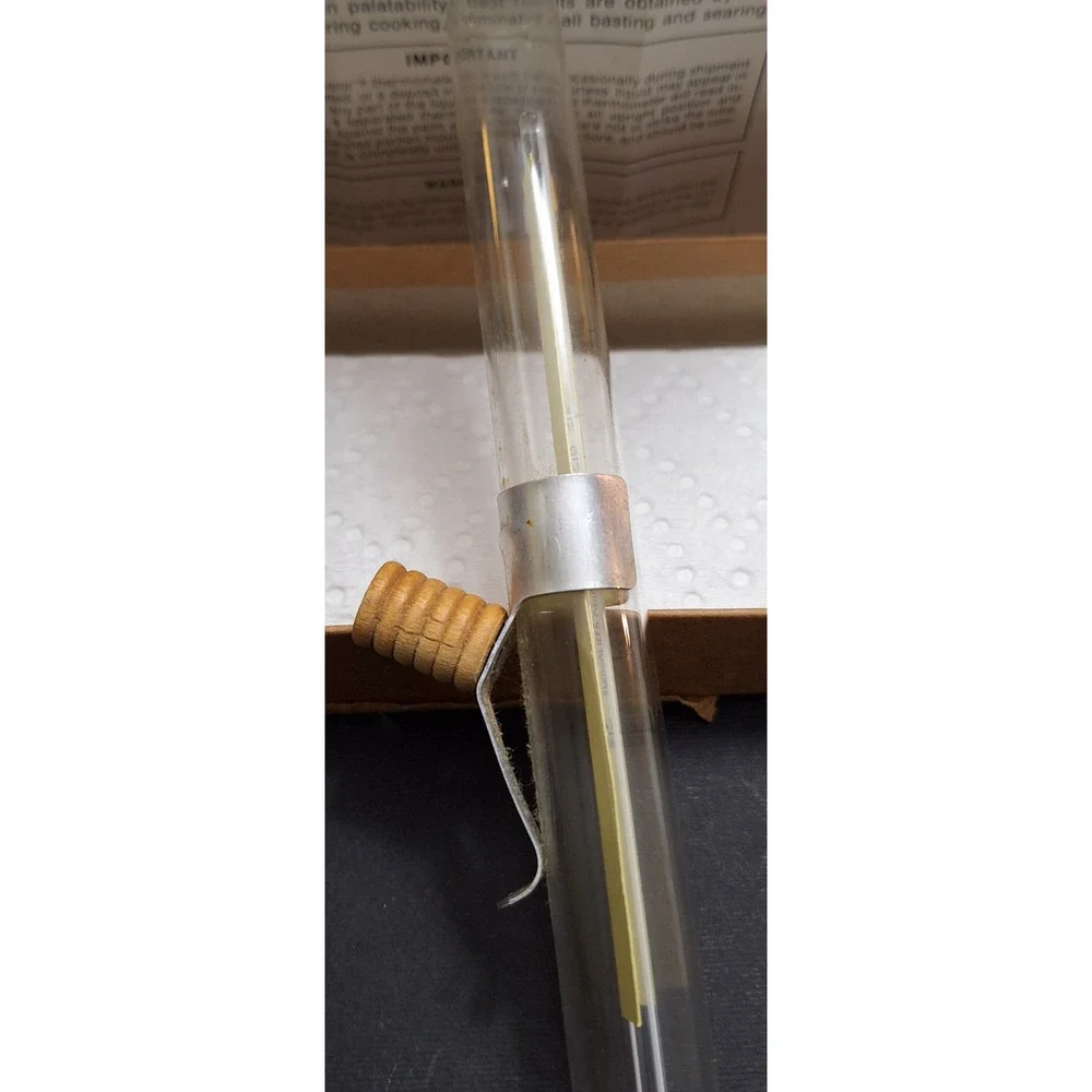 Set of 2 Vintage Taylor TCA Thermometers, Roast Meat and Candy Making
